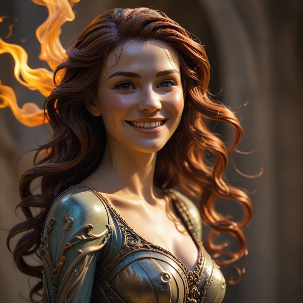 The effect of her smile was truly magical