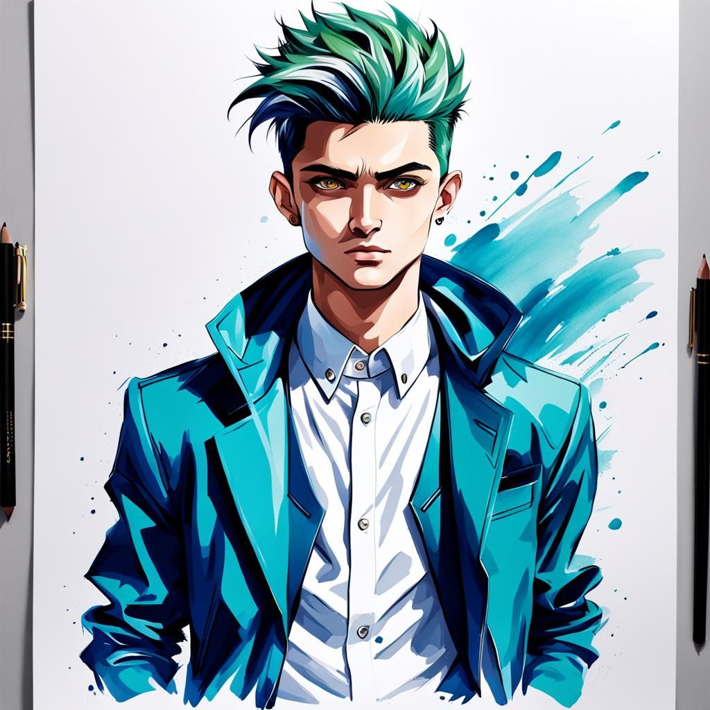 Hunter x Hunter Inspired Fashion Illustration