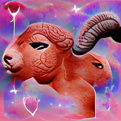 Aries Zodiac Sign Illustration