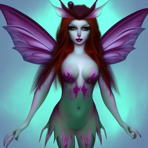 Horror Elf Fairy: A Dark Beauty