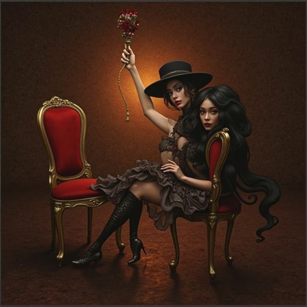 Maximalist Opulence in Triadic Colors