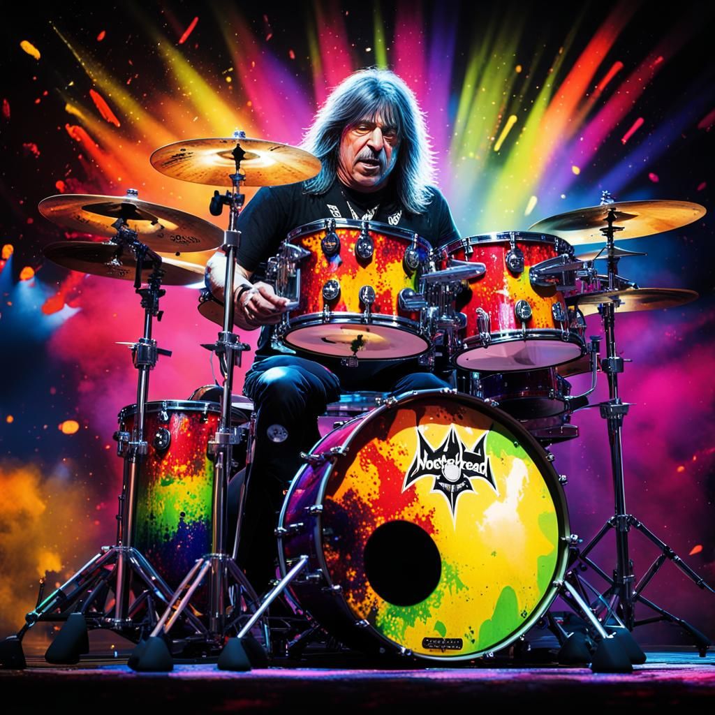 Motörhead Drummer Mikkey Dee: Rockstar Concert Photography