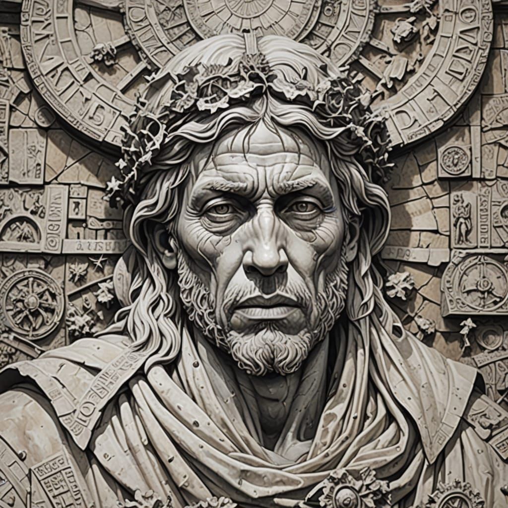 The Abomination of Desolation in Dark Fantasy Style