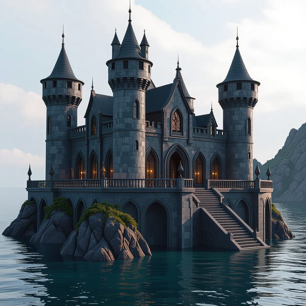 Sealord's Island Castle: Game of Thrones Inspired Minimalist...