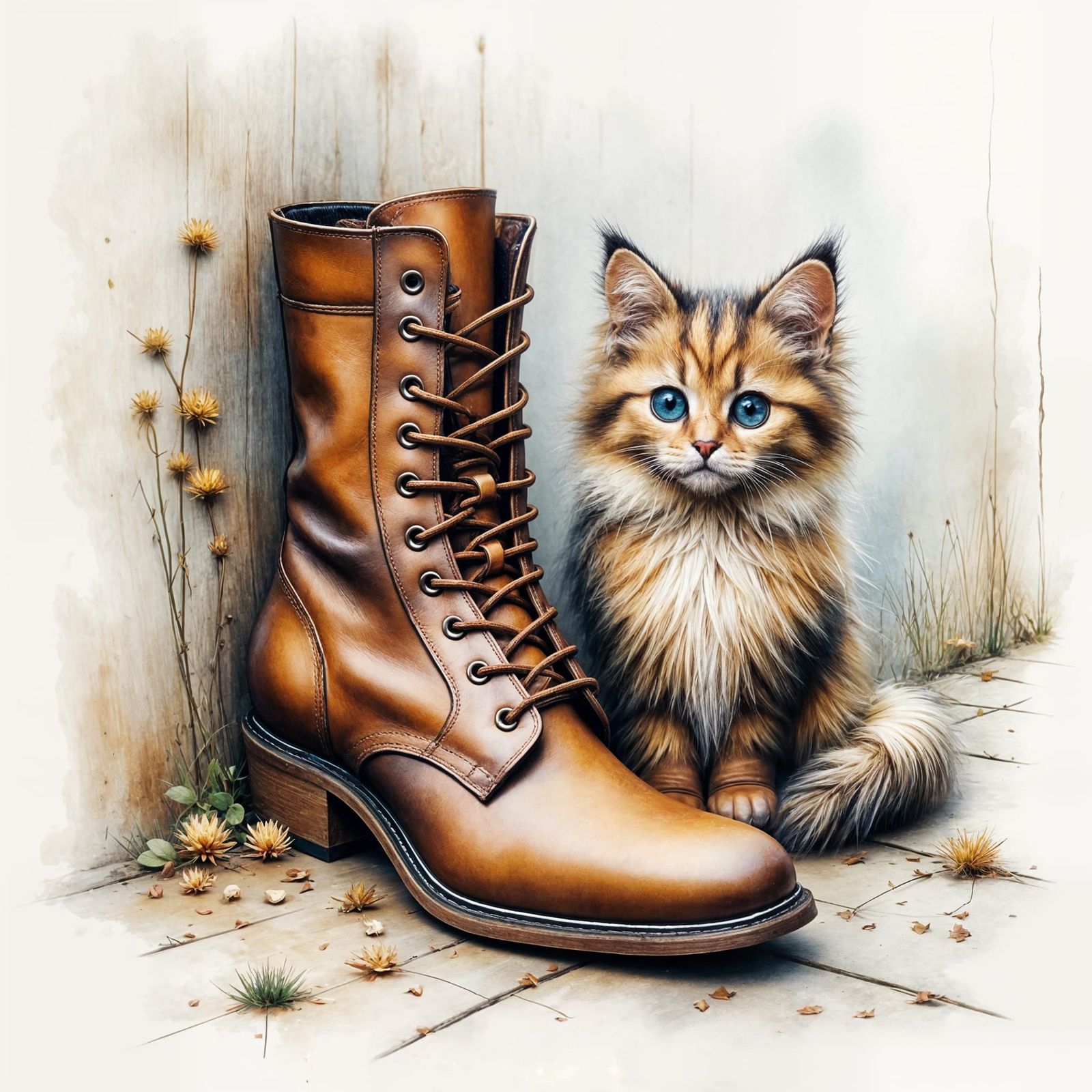 Surreal Boots Stroll Through Futuristic Landscape