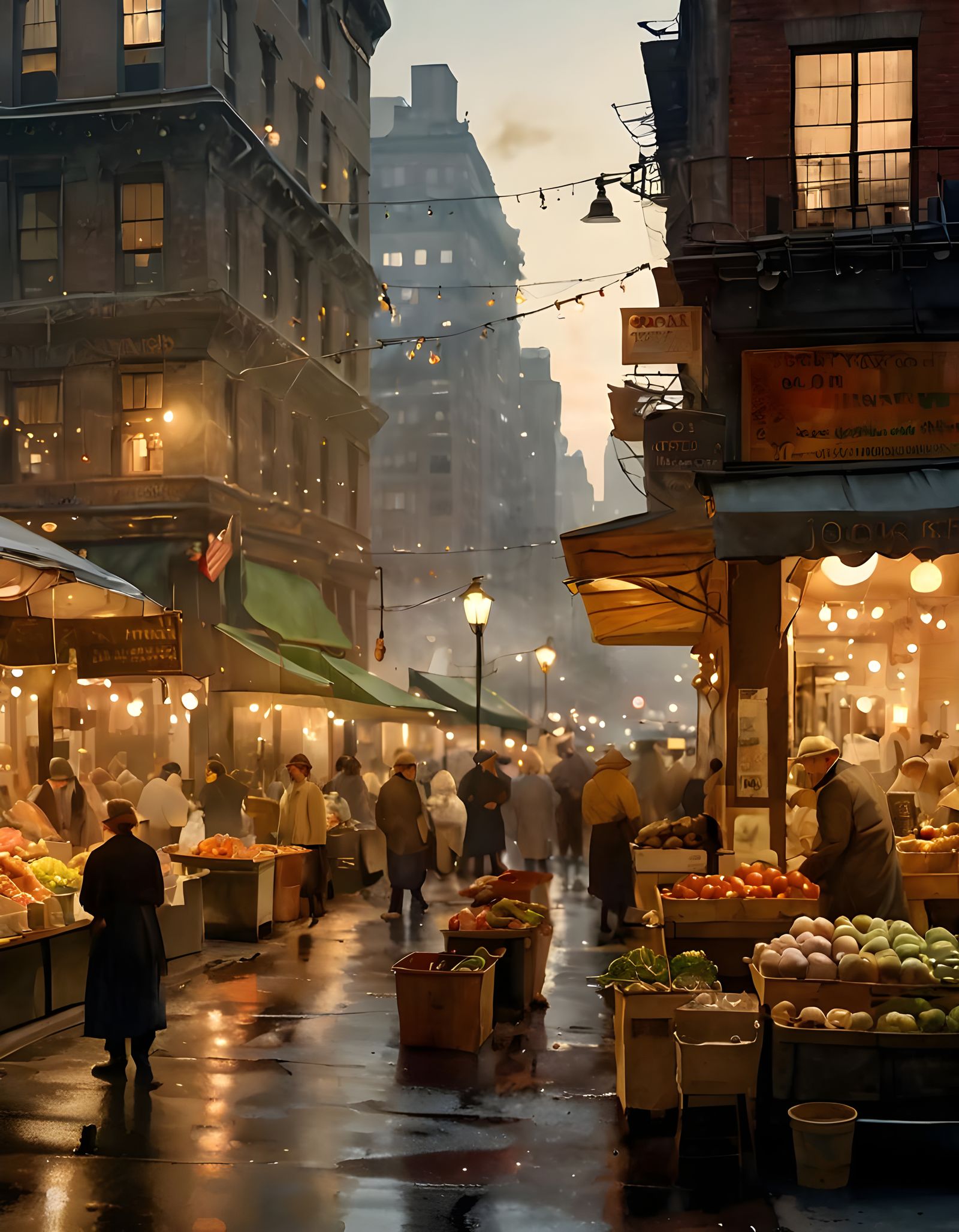 Maxwell Street Market, Chicago 1920