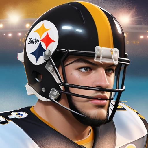 Steelers Ship: Hyperrealistic Splash Art
