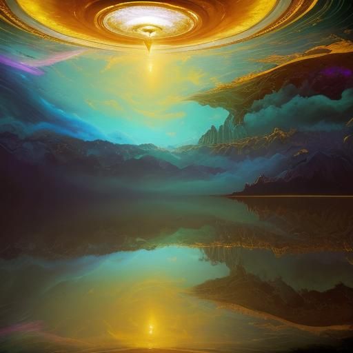 Seinfeld Cast Navigates Wormhole in Surrealist Painting