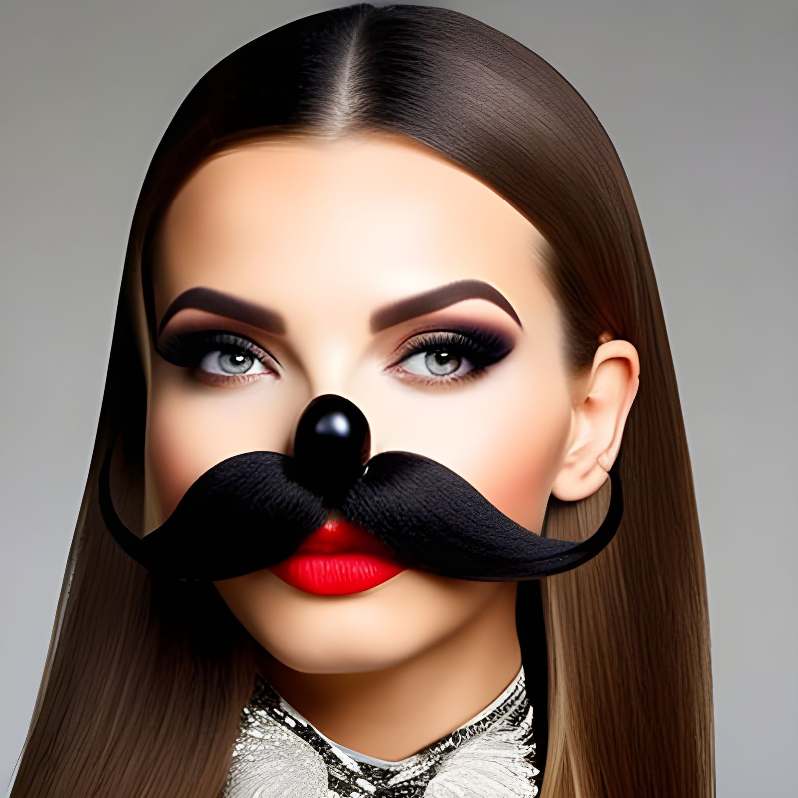 The mustached woman