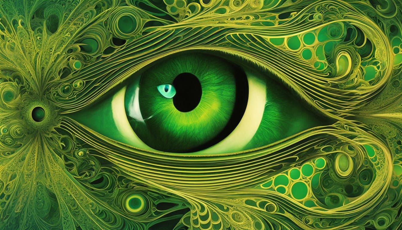 Surreal Cat Dreams in Funky Fractal Patterns