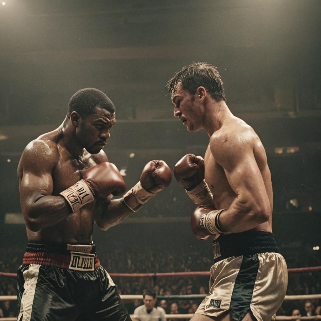 Gritty Neorealist Boxer Faces Champion in Moody Arena