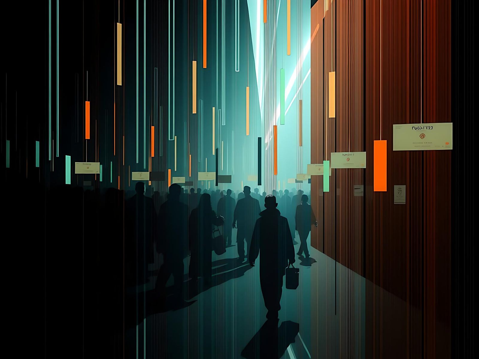 Evolving Visual Patterns in Digital Layers