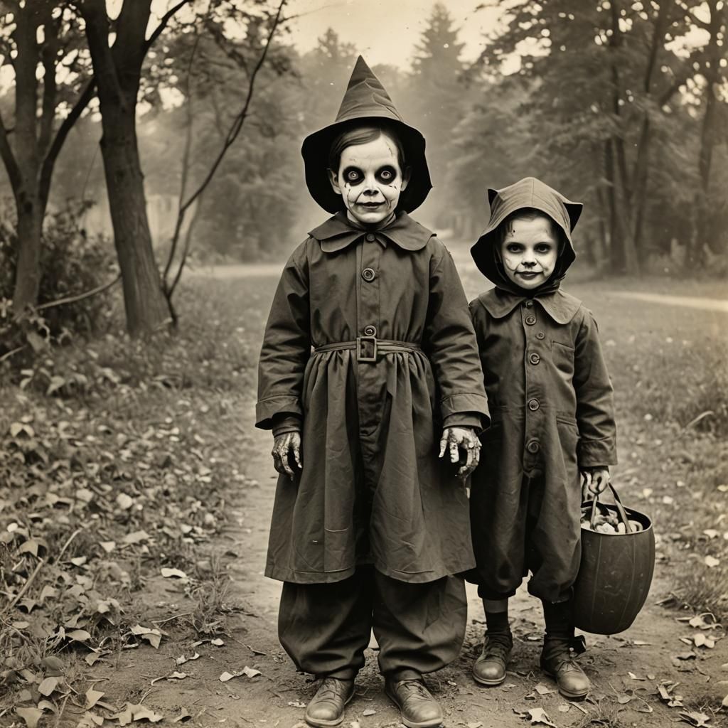 Creepy 1940s Halloween Costume