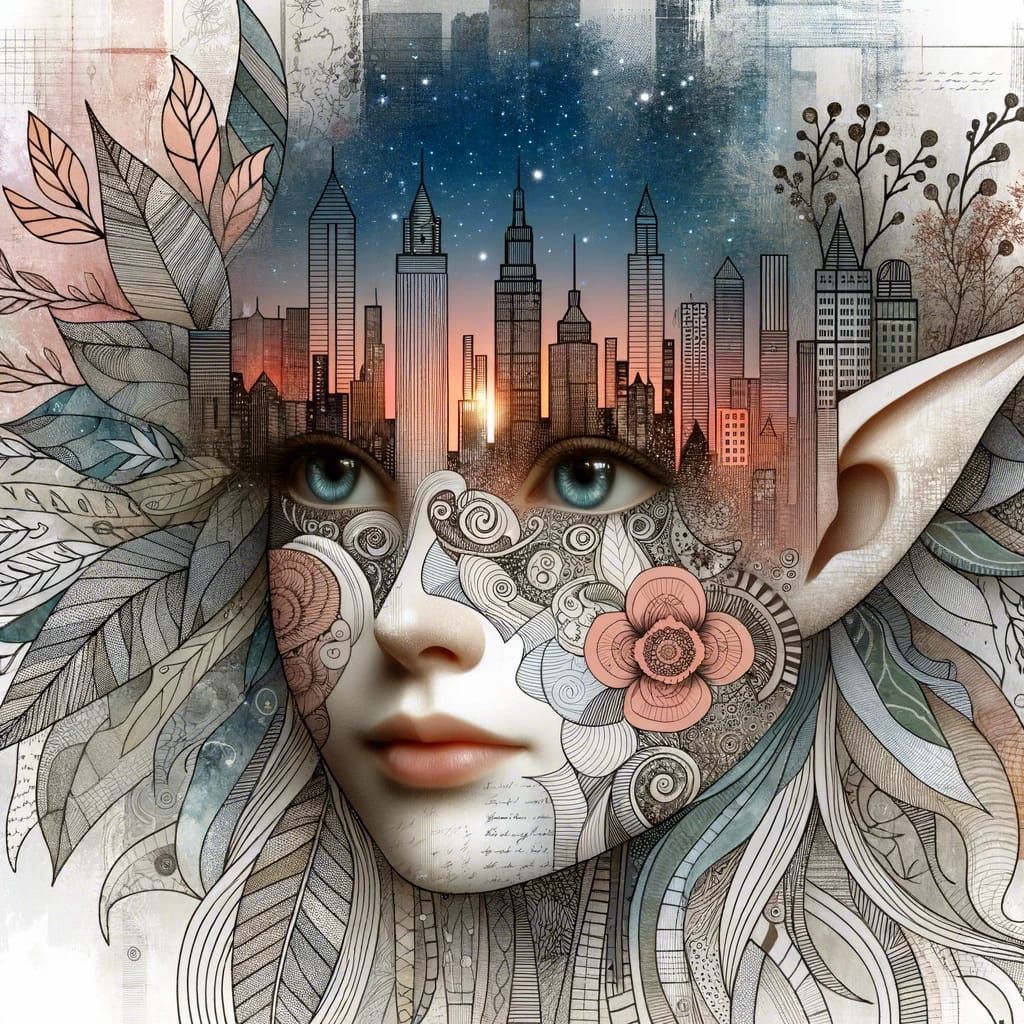 AI Cyborg Enjoying Spaghetti: A Digital Rendering