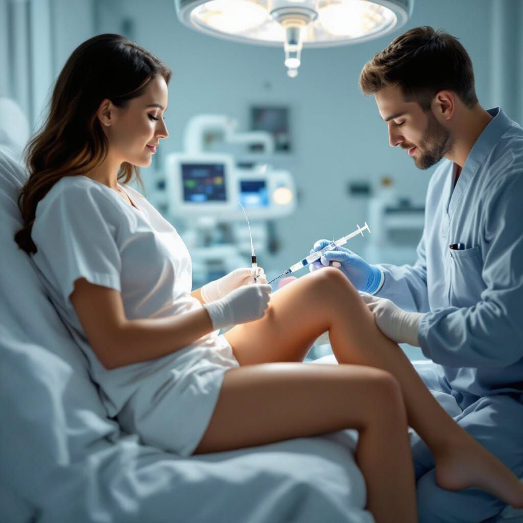 Hopeful Embryo Implantation in Sterile Clinic