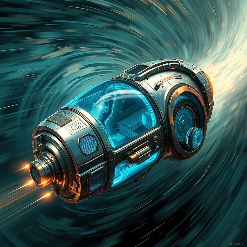 Time machine traveling in intertime