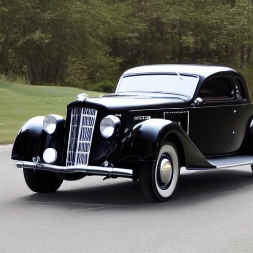 Badass 1935 Phantom Corsair in Streamline Moderne