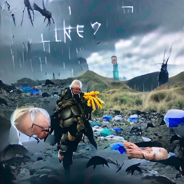 Bernie Sanders Stranded: A Dystopian Journey