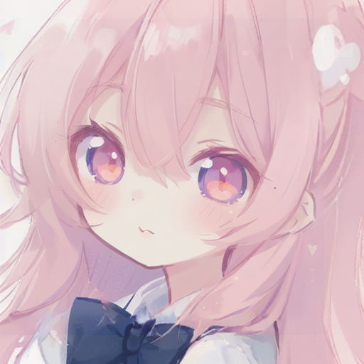 Anime Style Cute Female Portrait