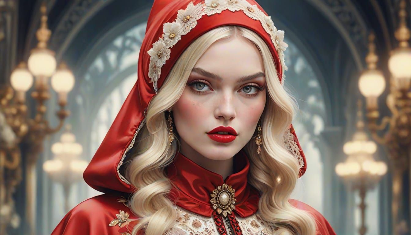 beautiful glamorous blonde