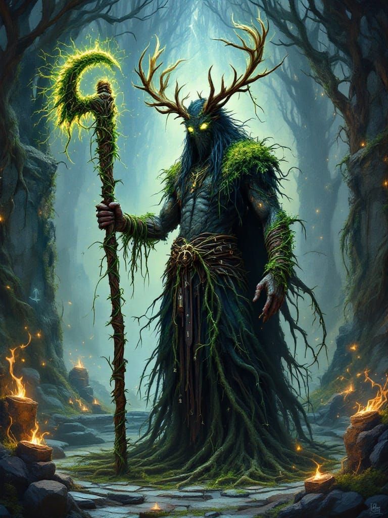 Dark Druid - Thalvyn Mossveil
