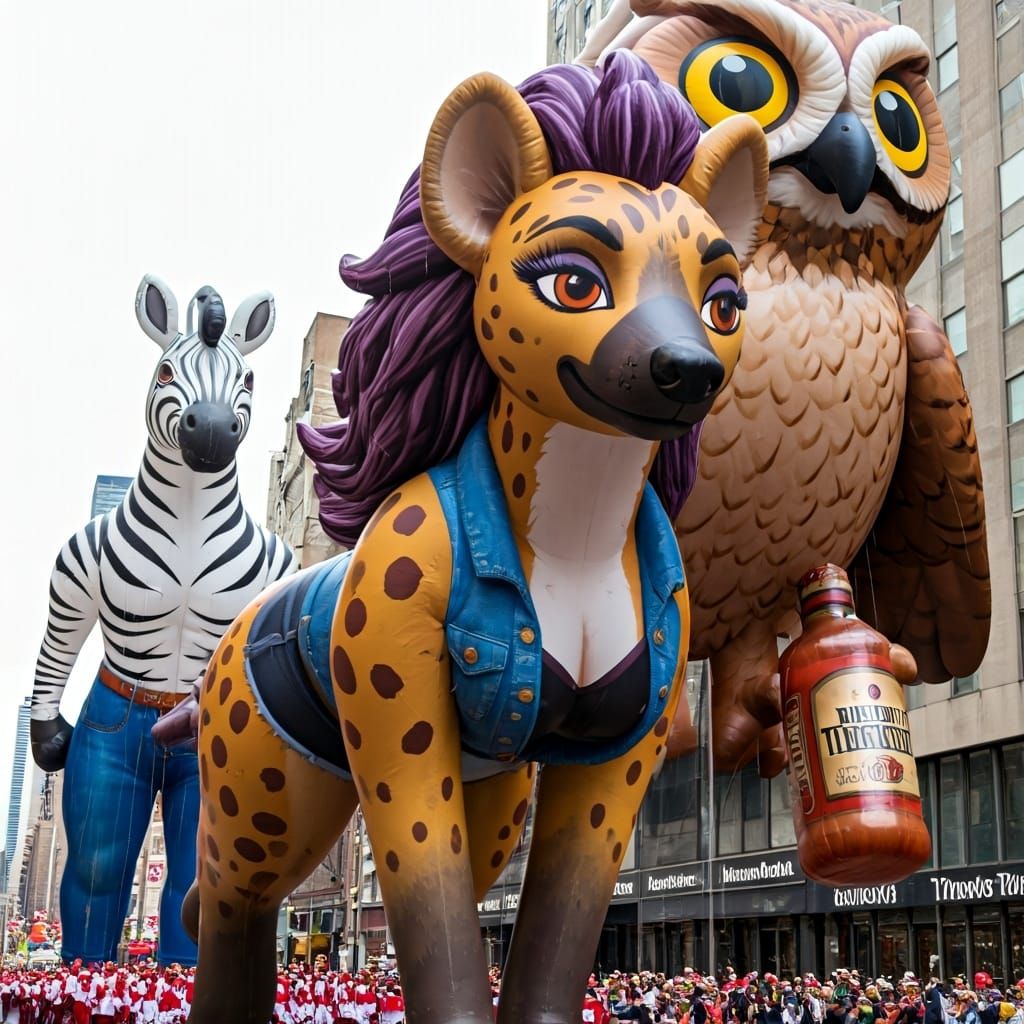 Macy's Parade: Helium Balloon Animals in NYC