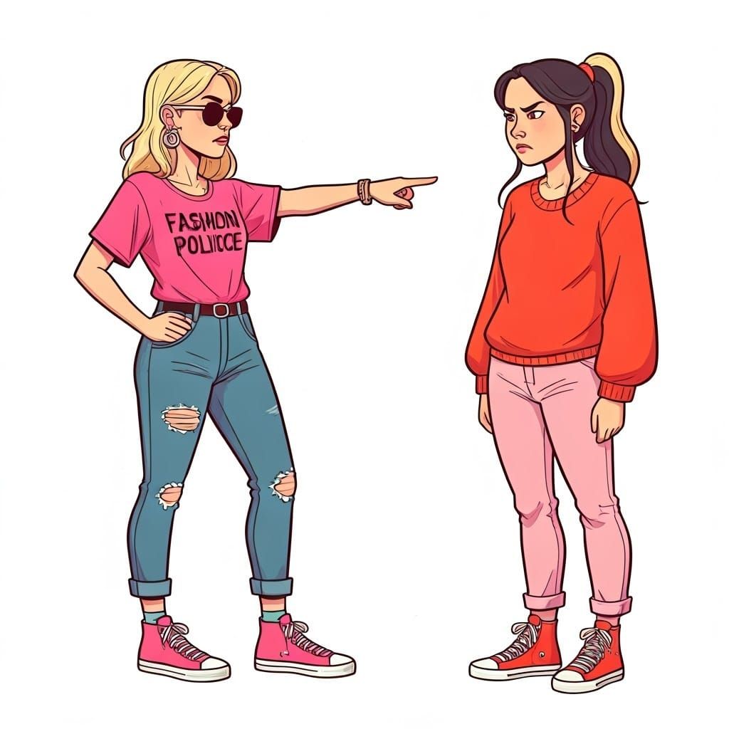 Fashion Disagreement: Karen Judges Brianna's Outfit