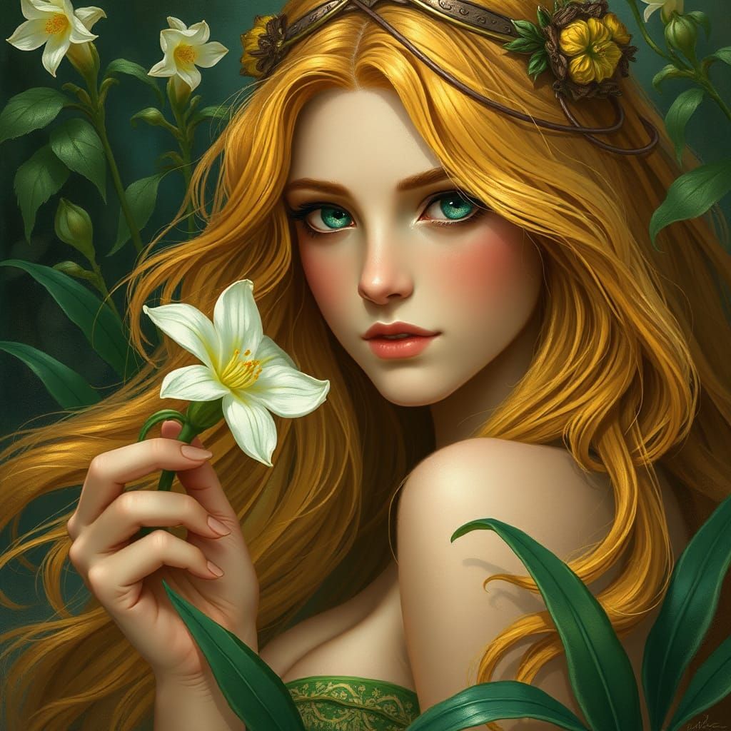 Persephone: Greek Goddess in Fantasy Concept Art