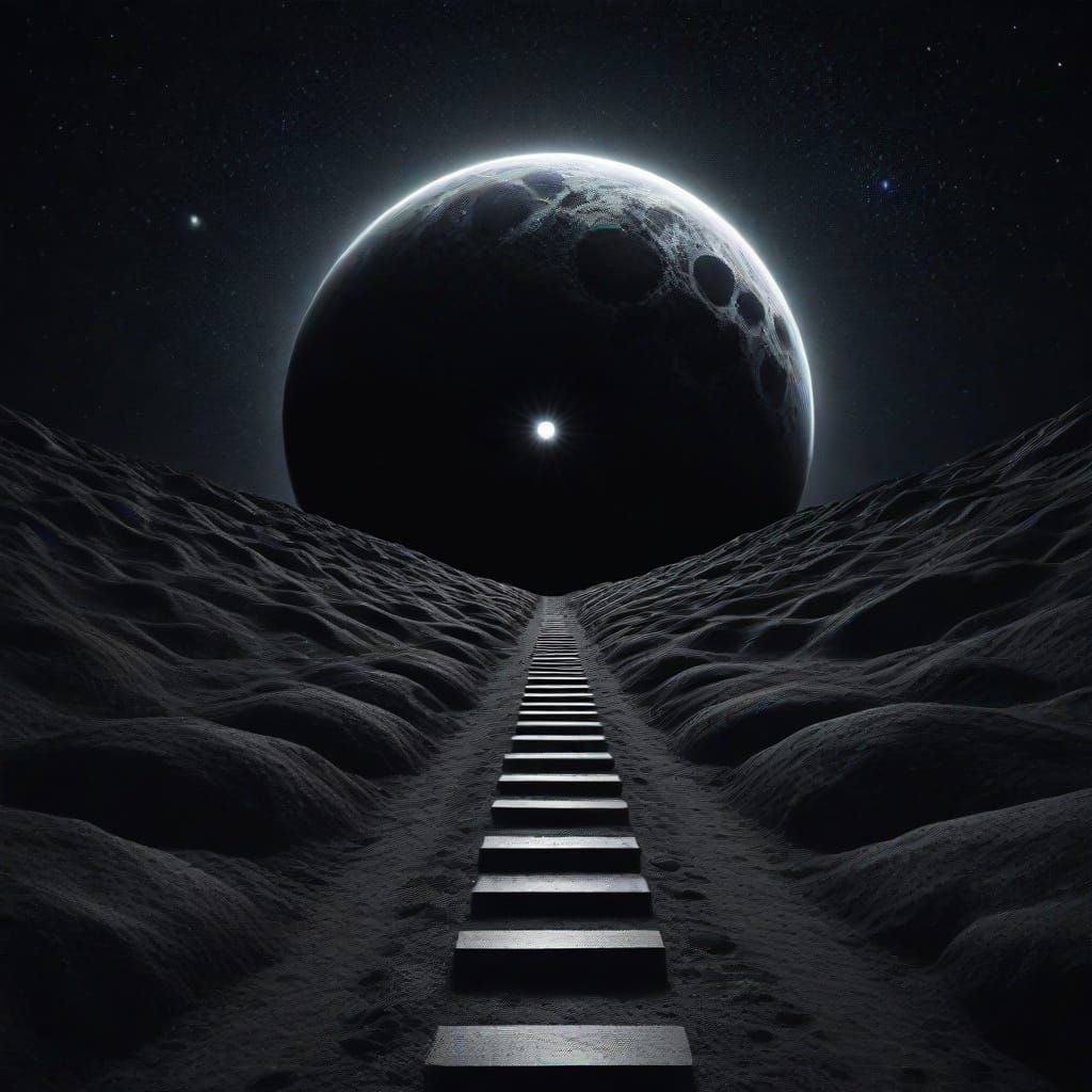 Path to Parallel Universe Under a Black Sun