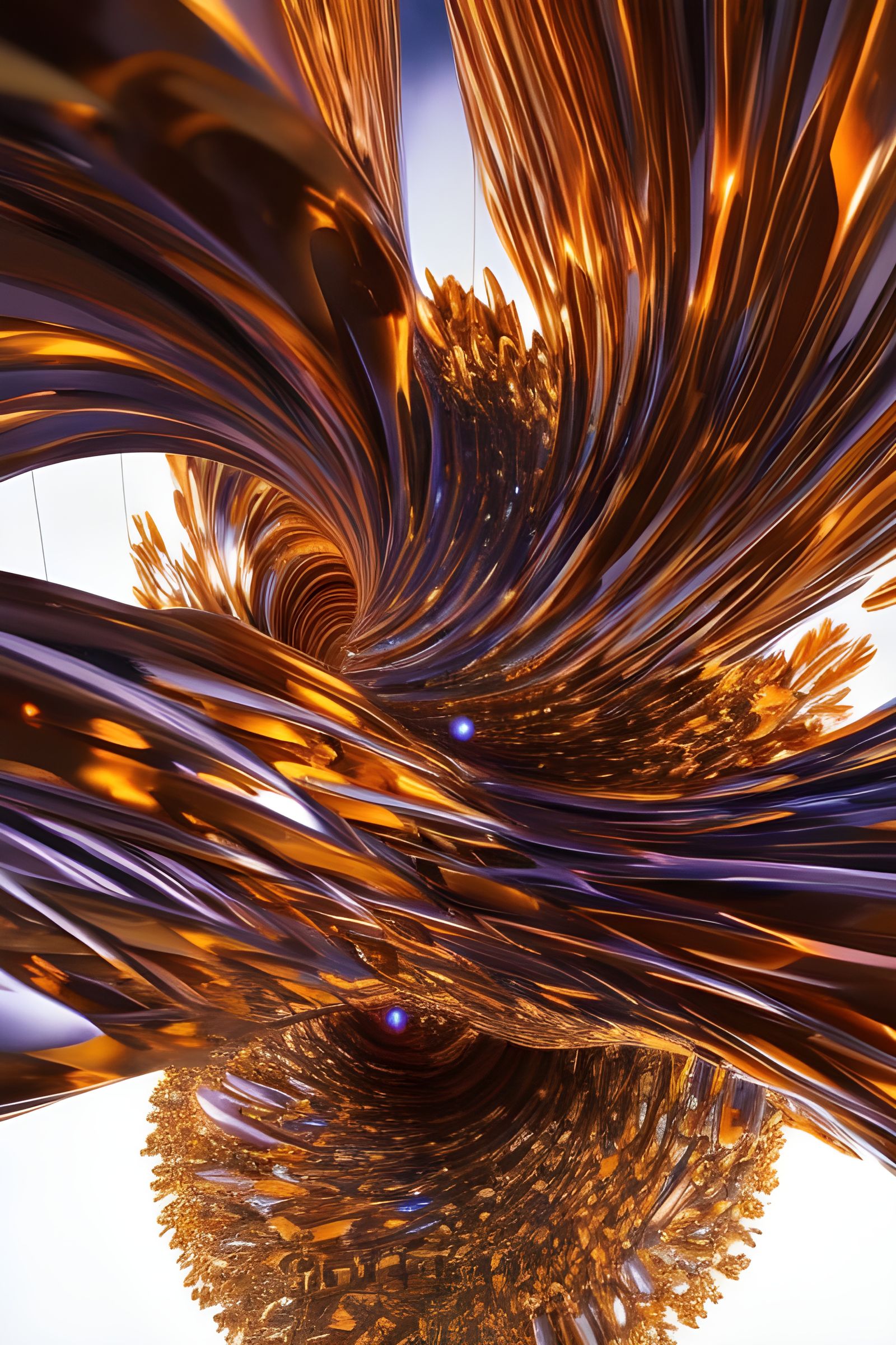 Polychromatic Geometric Abstract Art in 8K Resolution