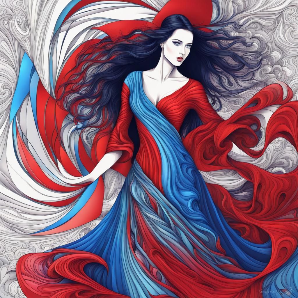 Kelsie Jean Smeby with a Flamenco dress