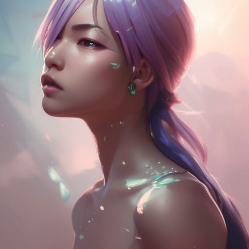 Yuffie Kisaragi Portrait in Dynamic Lighting