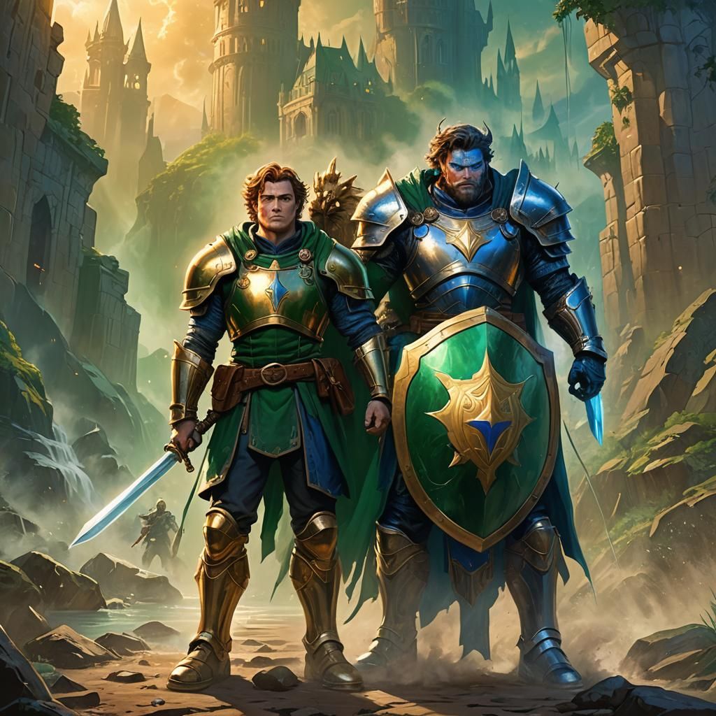 Fantasy Counselor and Son: Heroic Protection