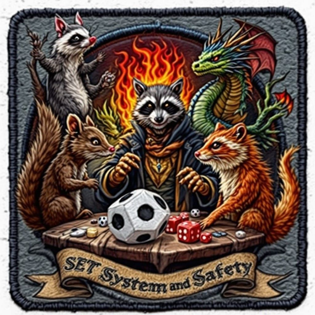 Fantasy Creatures Embark on Dungeons and Dragons Adventure i...