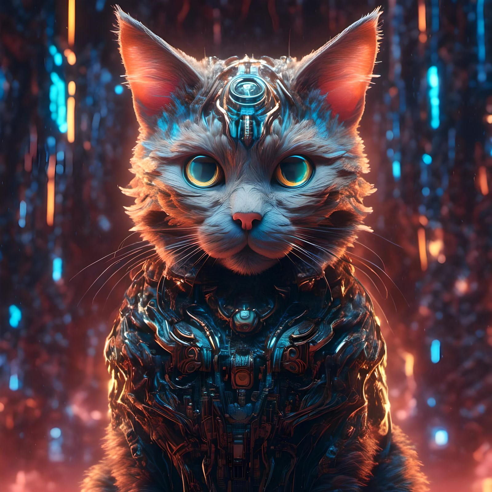 Cyberpunk cat (3)