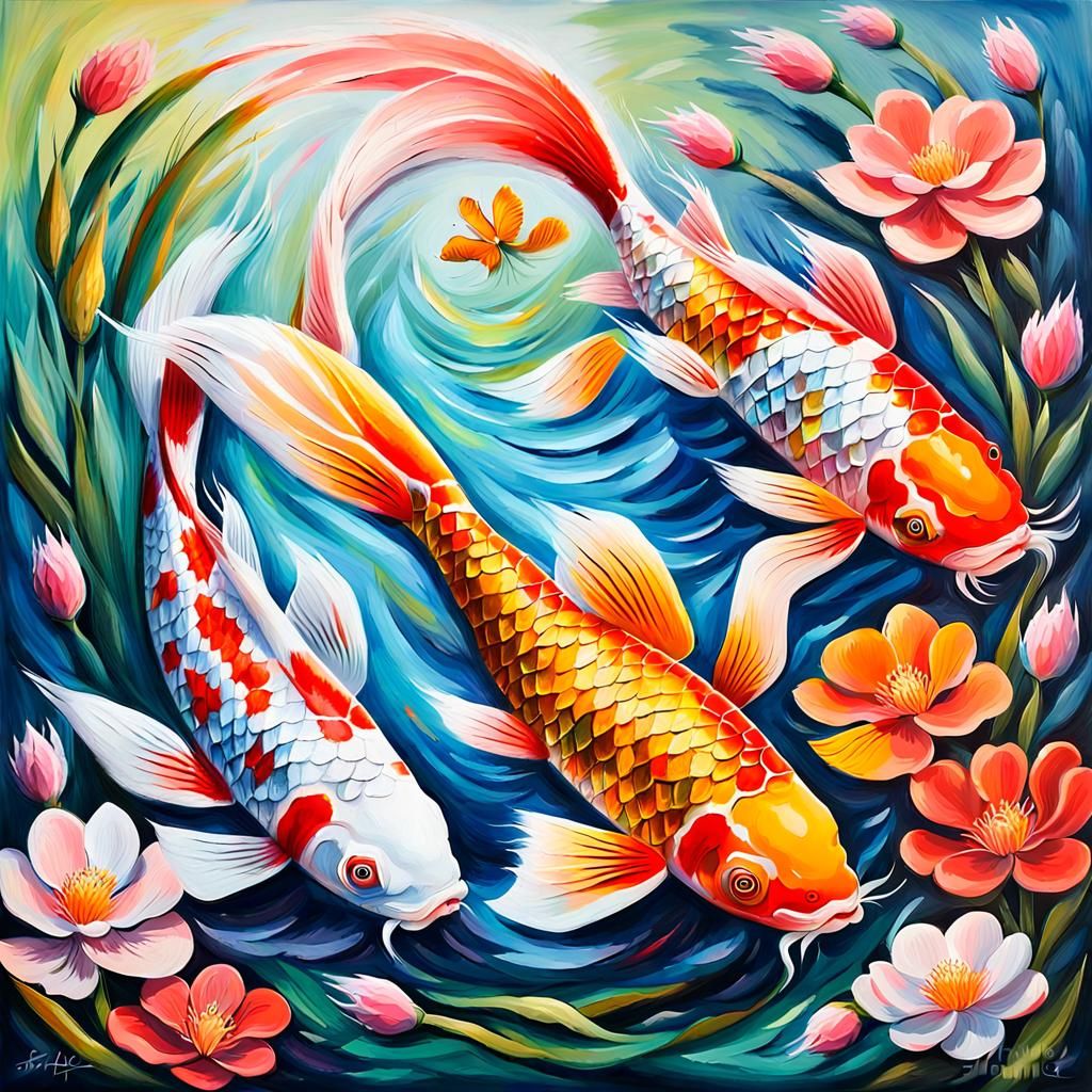 KOI FISHES