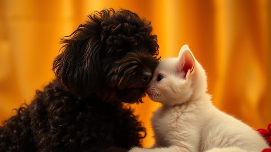 Tender Valentine's Day Moment of Intimate Friendship