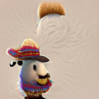 Senor Wooly Generated by AI