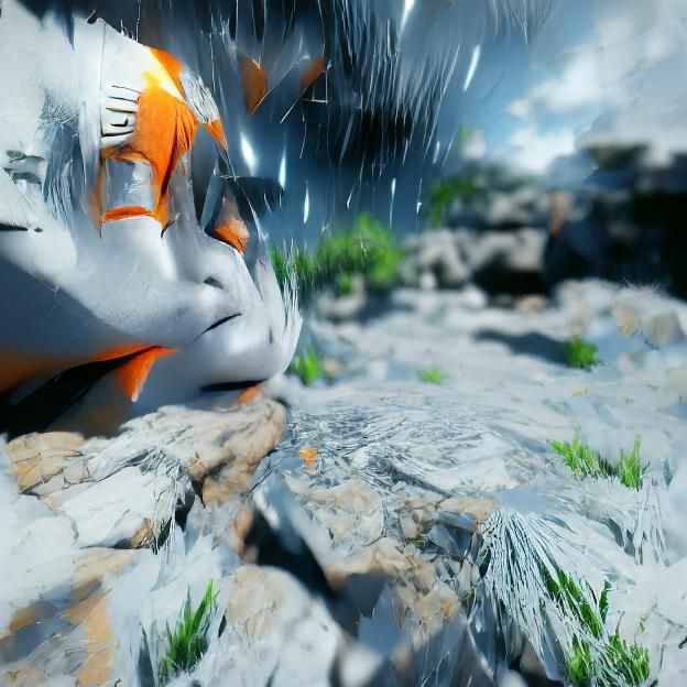 Kamehameha Anime Energy Attack in 8K 3D
