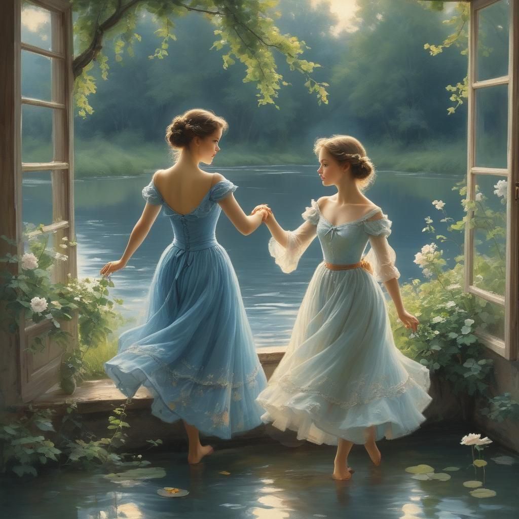 River Light: Evocative Waltz of Hope and Separation