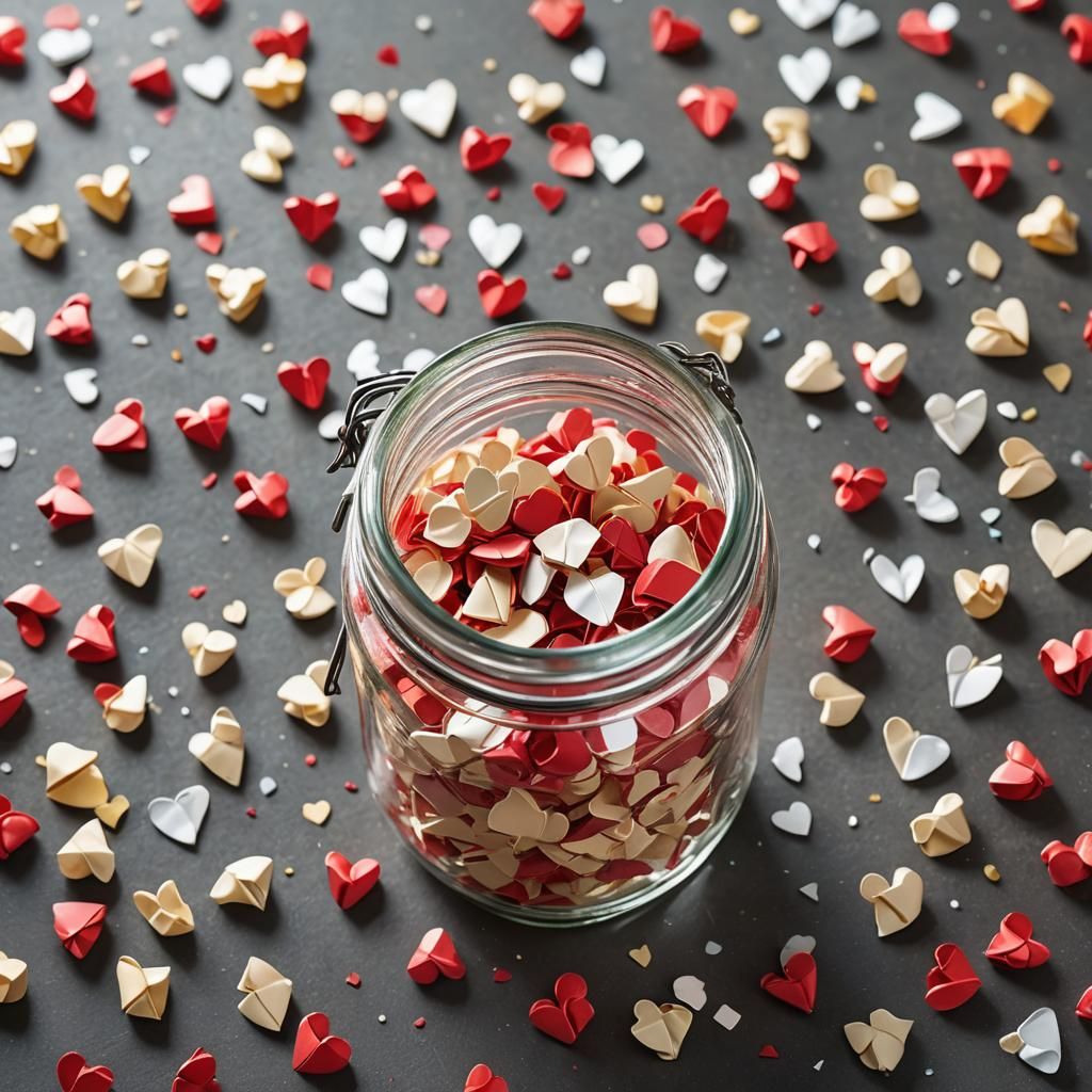 Shattered Jar of Hearts: Professional Photography