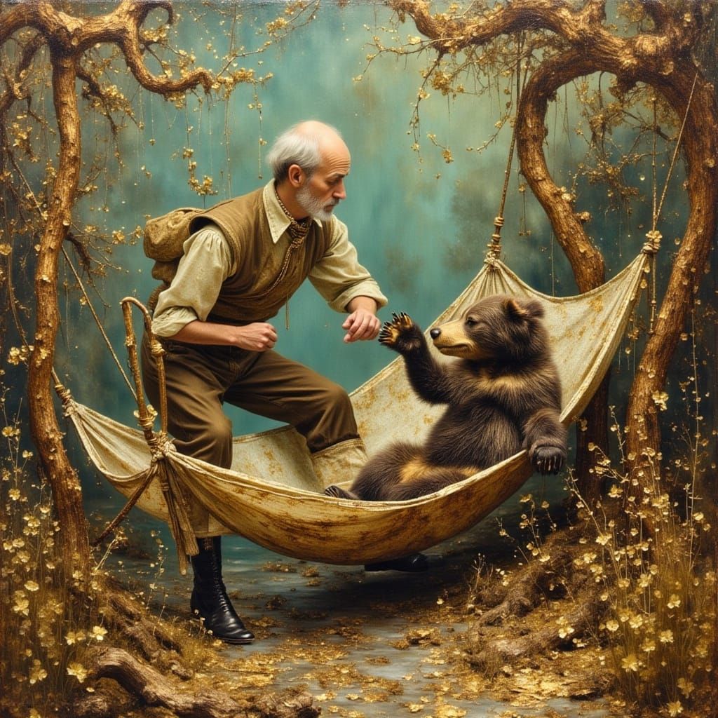 the old man and the cub.