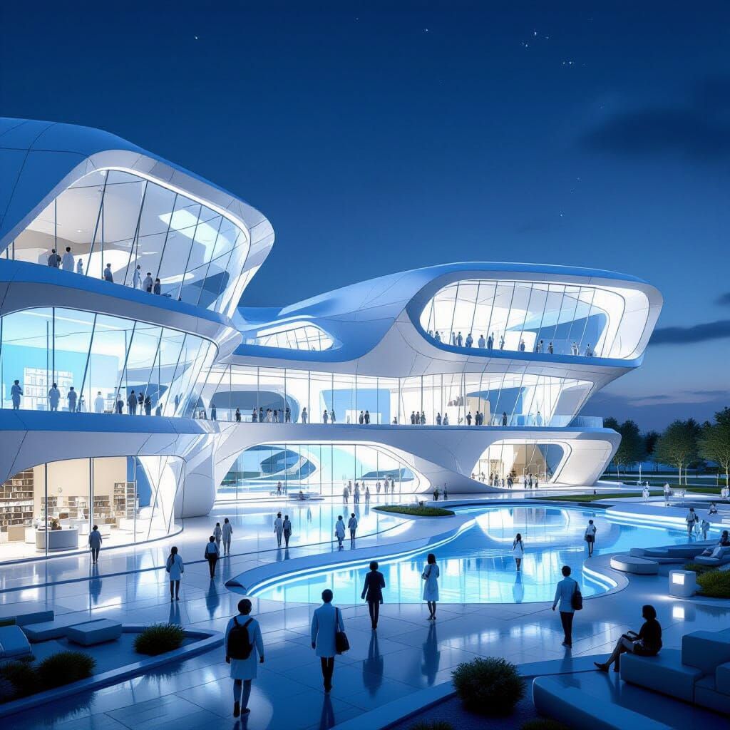 Futuristic Medical Academy in Semey: Global Science Hub