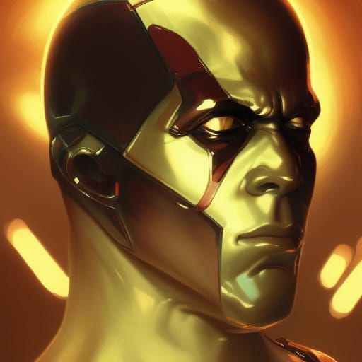 Hyperdetailed Deadpool Portrait in Artgerm Style