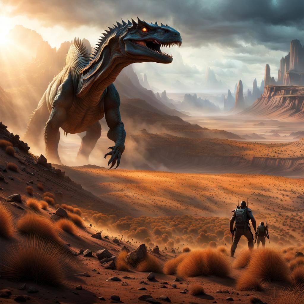 Death Valley still has Dinosaurs