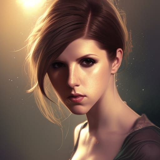 Portrait of Woman in Leather Boots, Art Nouveau Style