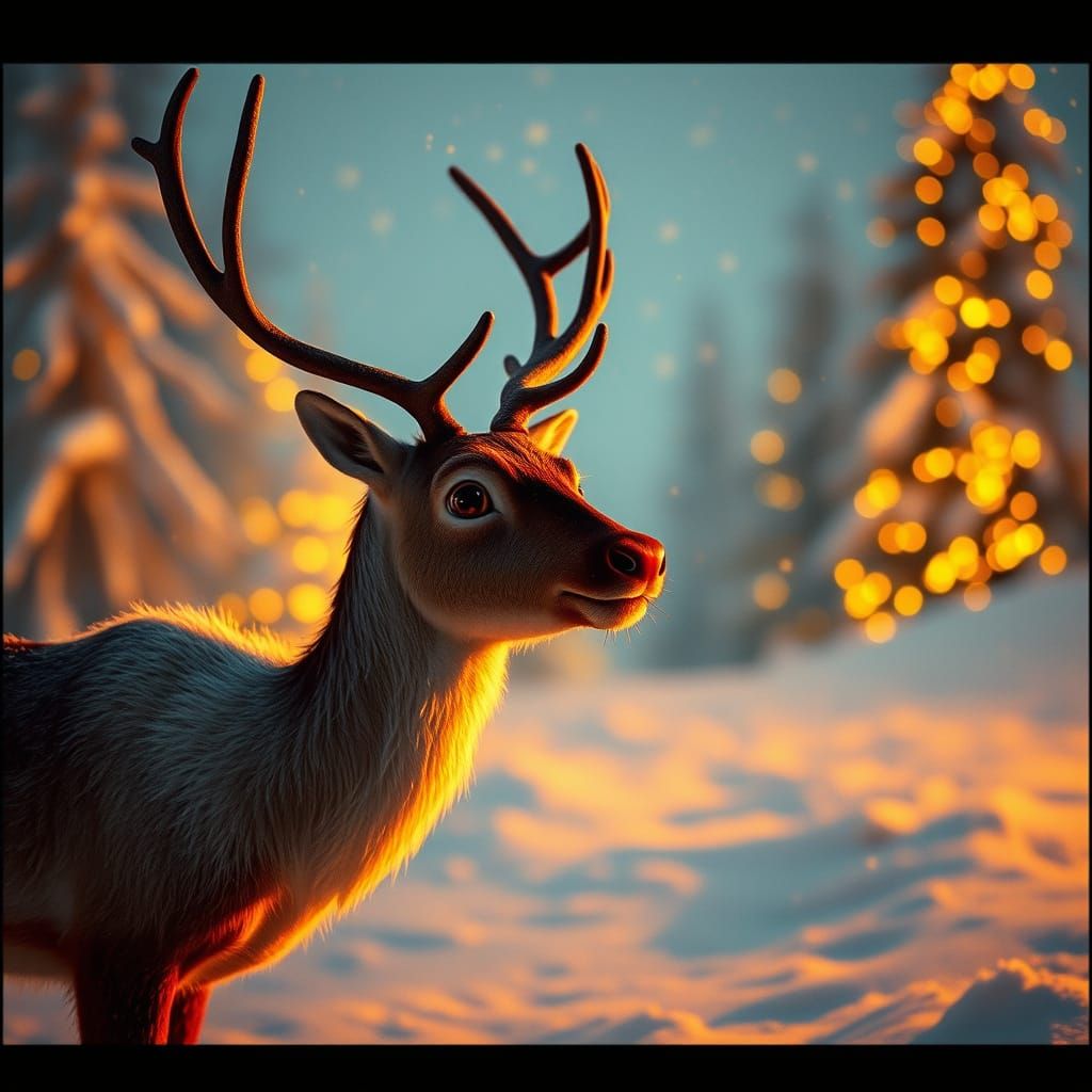 Cinematic Winter Wonderland: Rudolph the Red-Nosed Reindeer