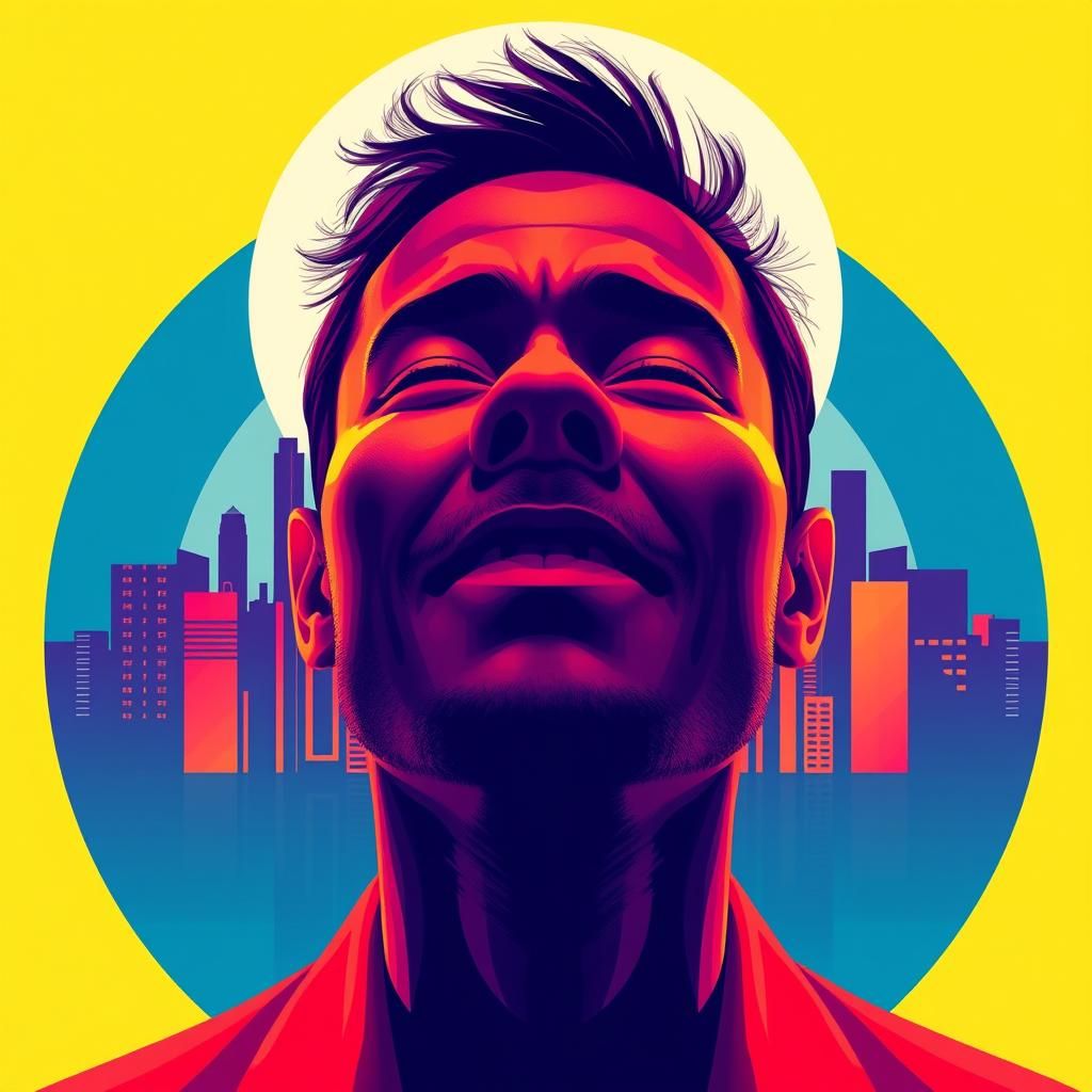 Geometric Suffering: A Digital Art Composition