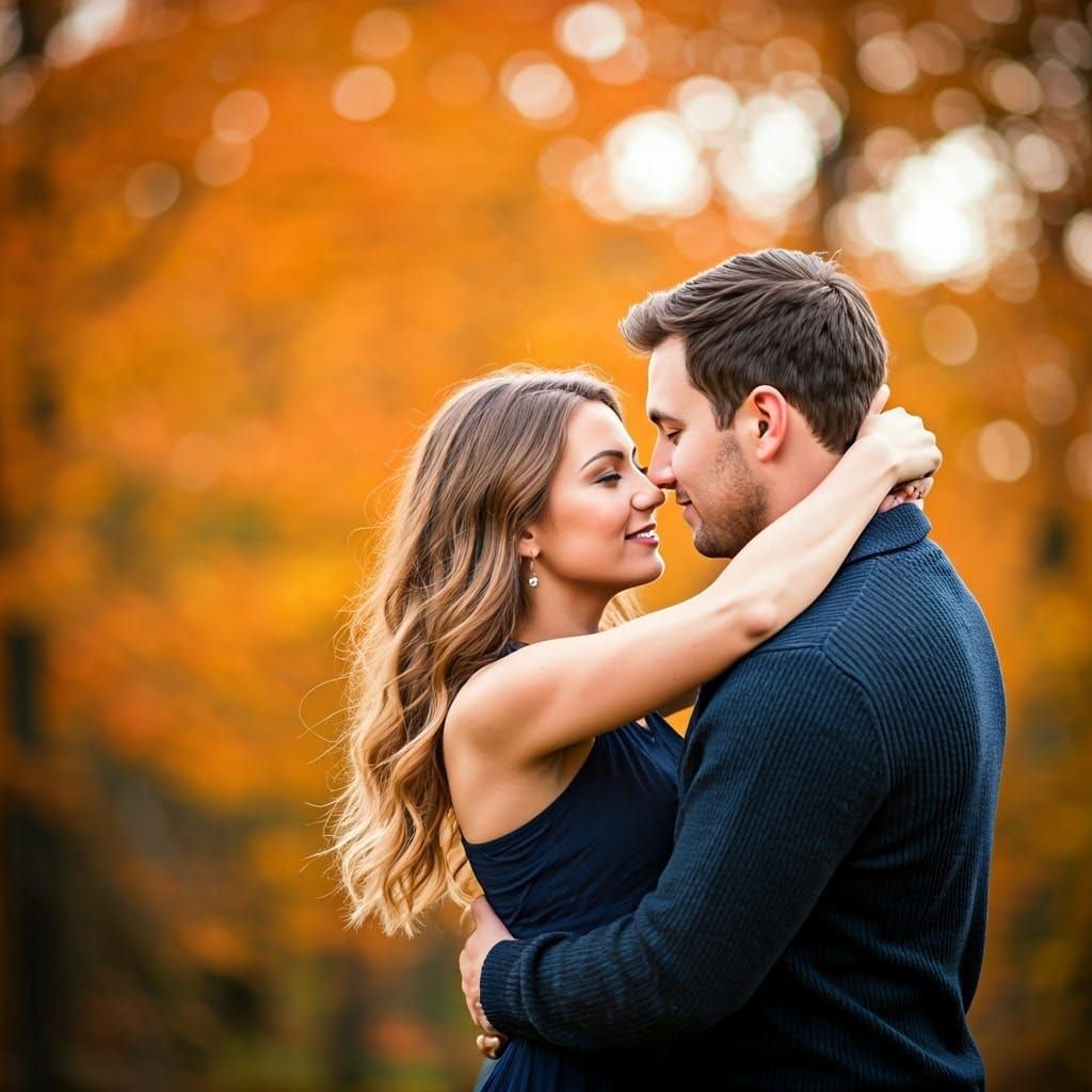 Autumn Dancing: Professional Photography with Bokeh