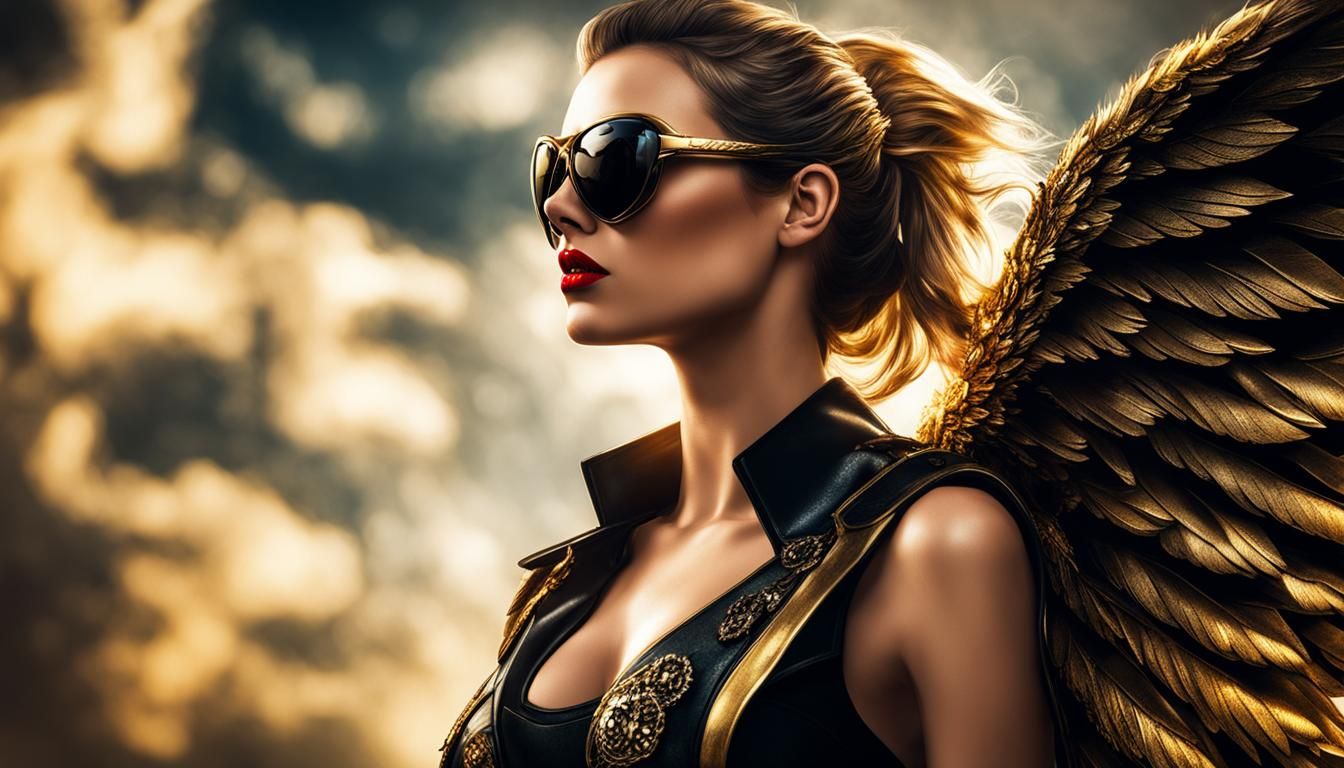 Vengeful Angel in Film Noir Style